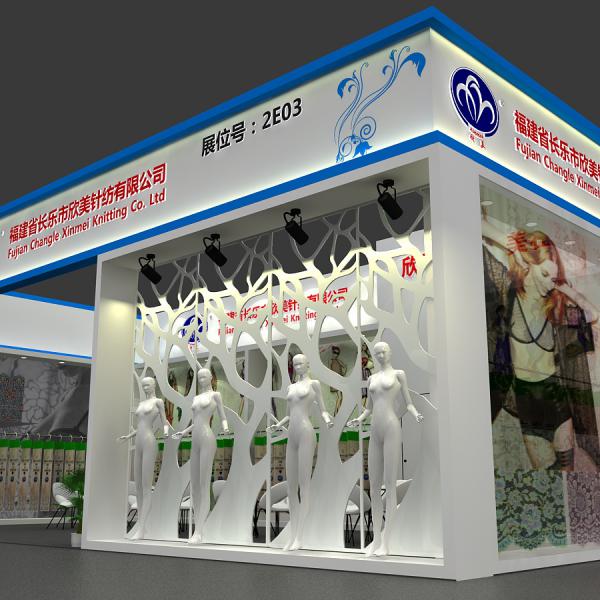 SIUF深圳內(nèi)衣展，展臺(tái)設(shè)計(jì)的與品牌一樣性感